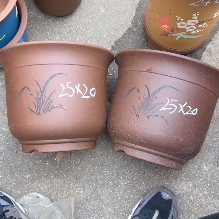 紫砂花盆特价清仓