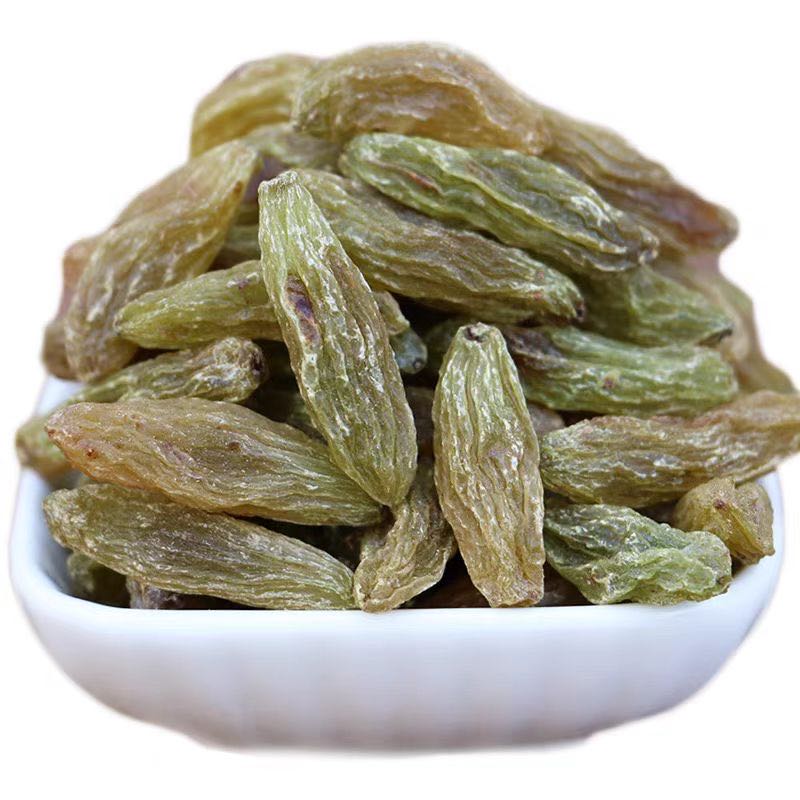 新疆和田绿香妃葡萄干软糯香甜无核特产