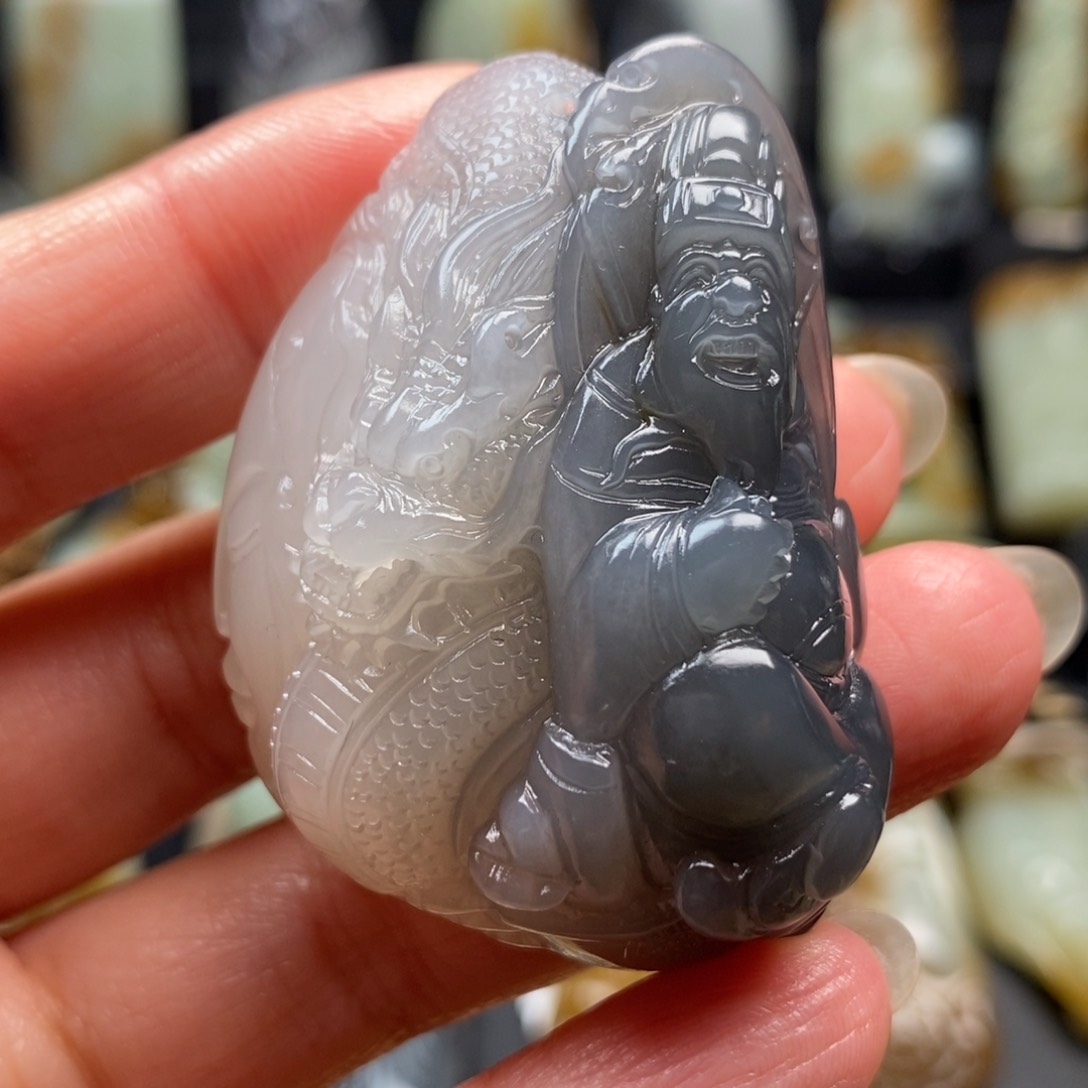 和田玉挂件未镶嵌