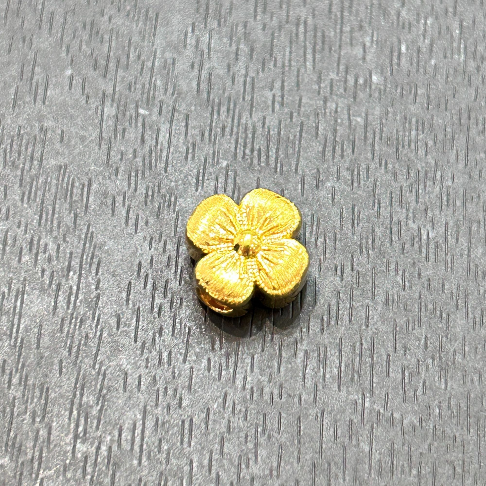 【店长专享】足金999投资金攒金拉丝四叶草PJ996克重多退少补