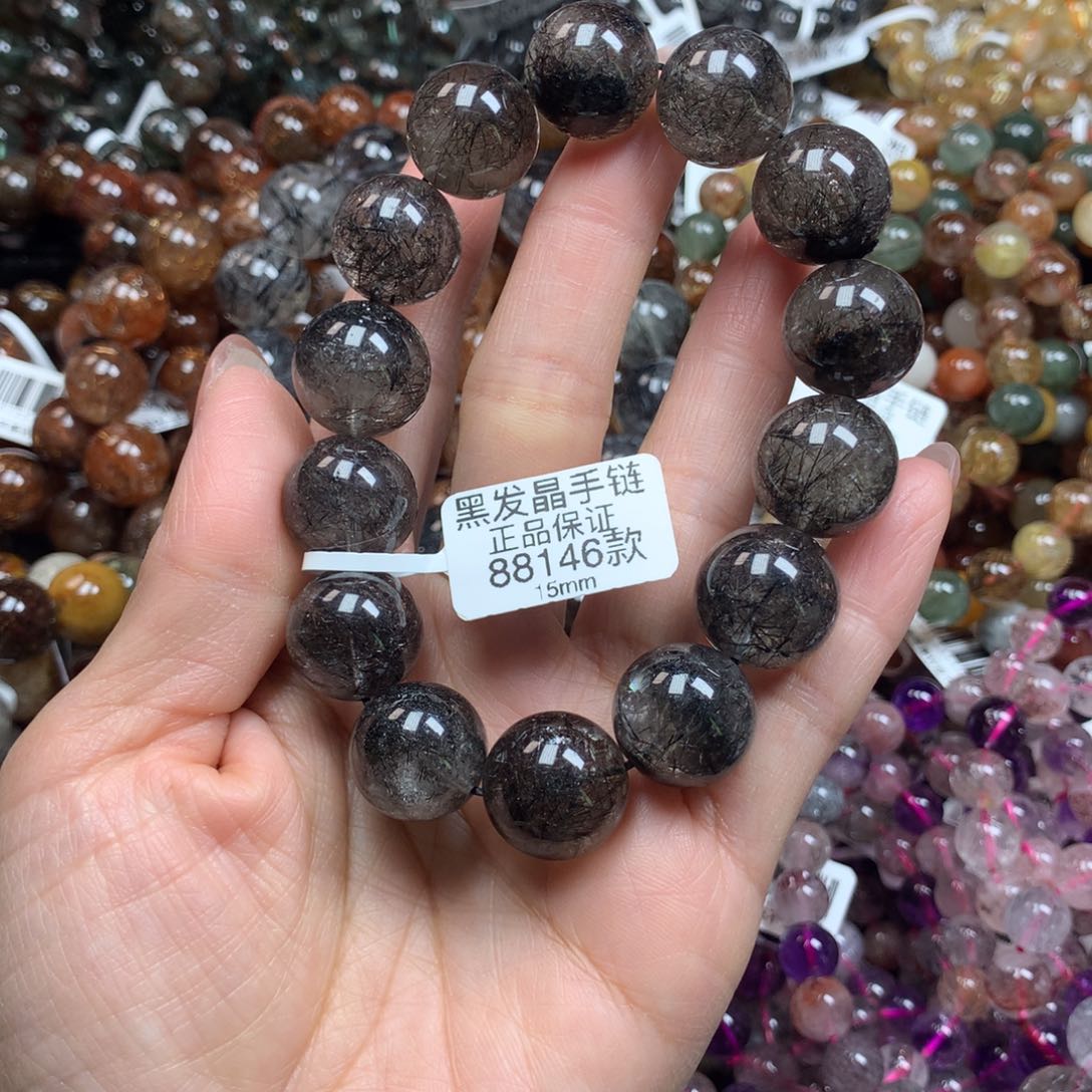 水晶手链未镶嵌天然