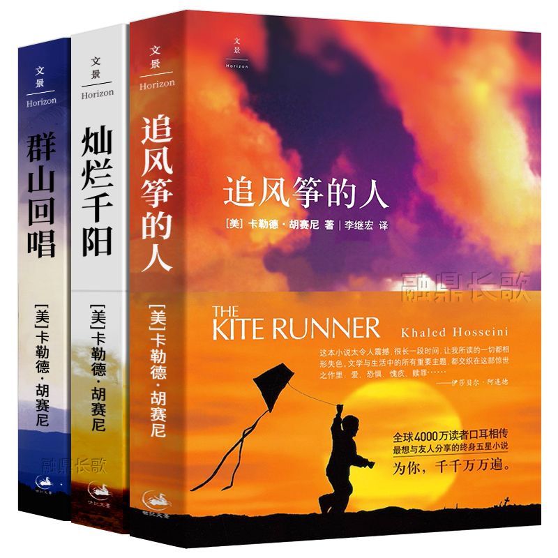 追风筝的人 正版胡塞尼中文当代文学心灵治愈系小说书