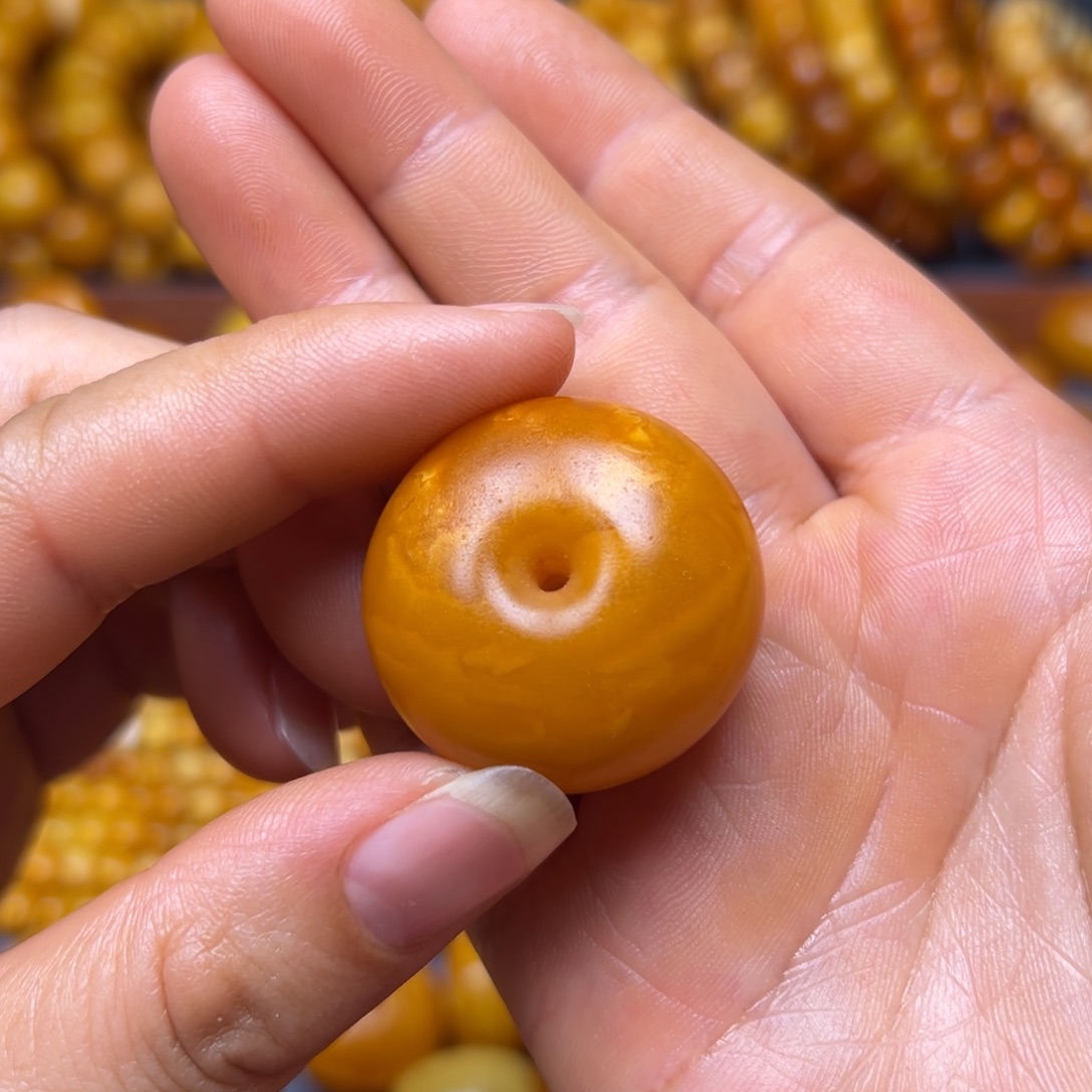 琥珀未镶嵌吊坠(不含链)