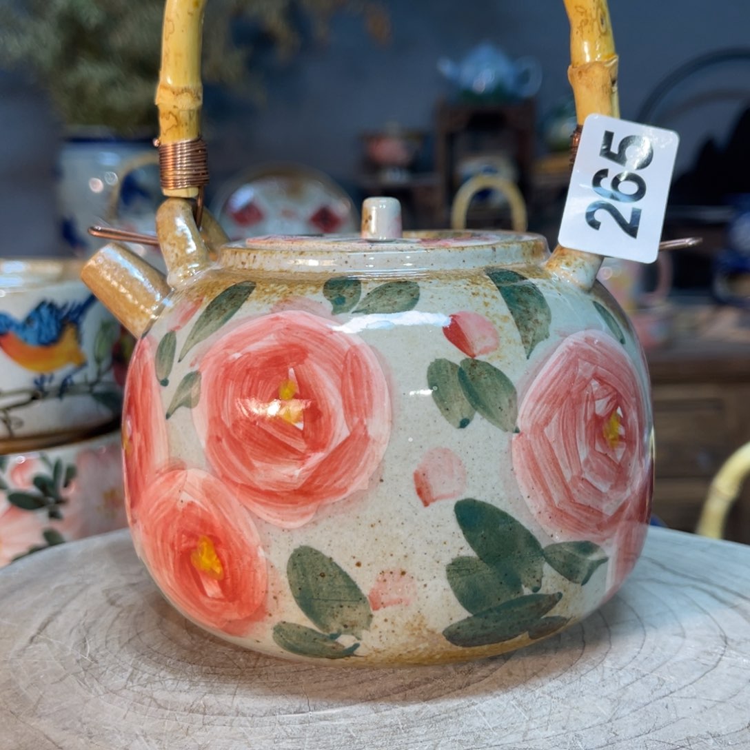 杯素浅陶瓷手工手绘