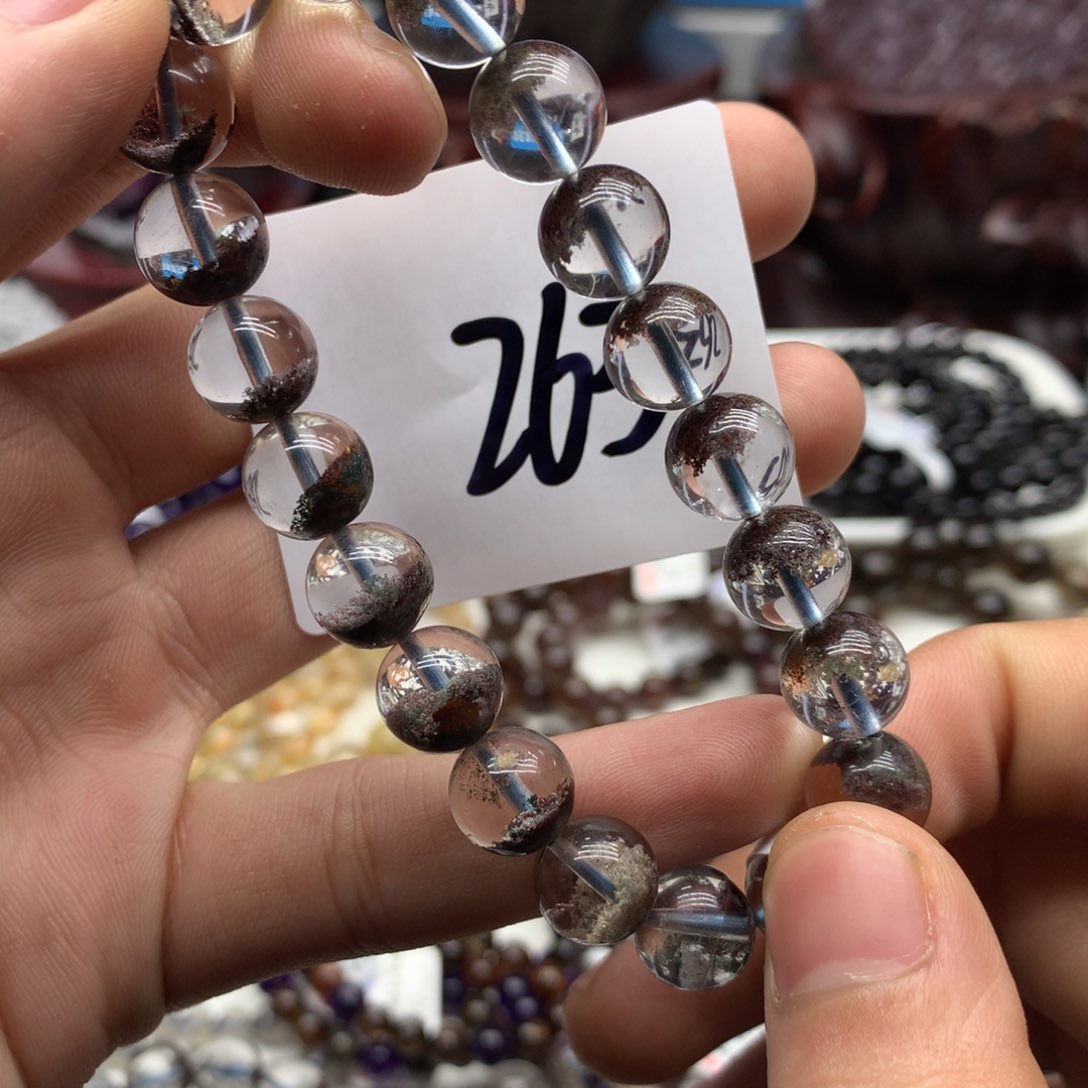 水晶手链未镶嵌天然