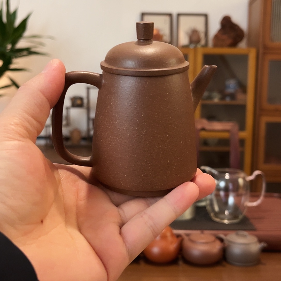 茶宠紫砂紫砂陈香团泥秦权