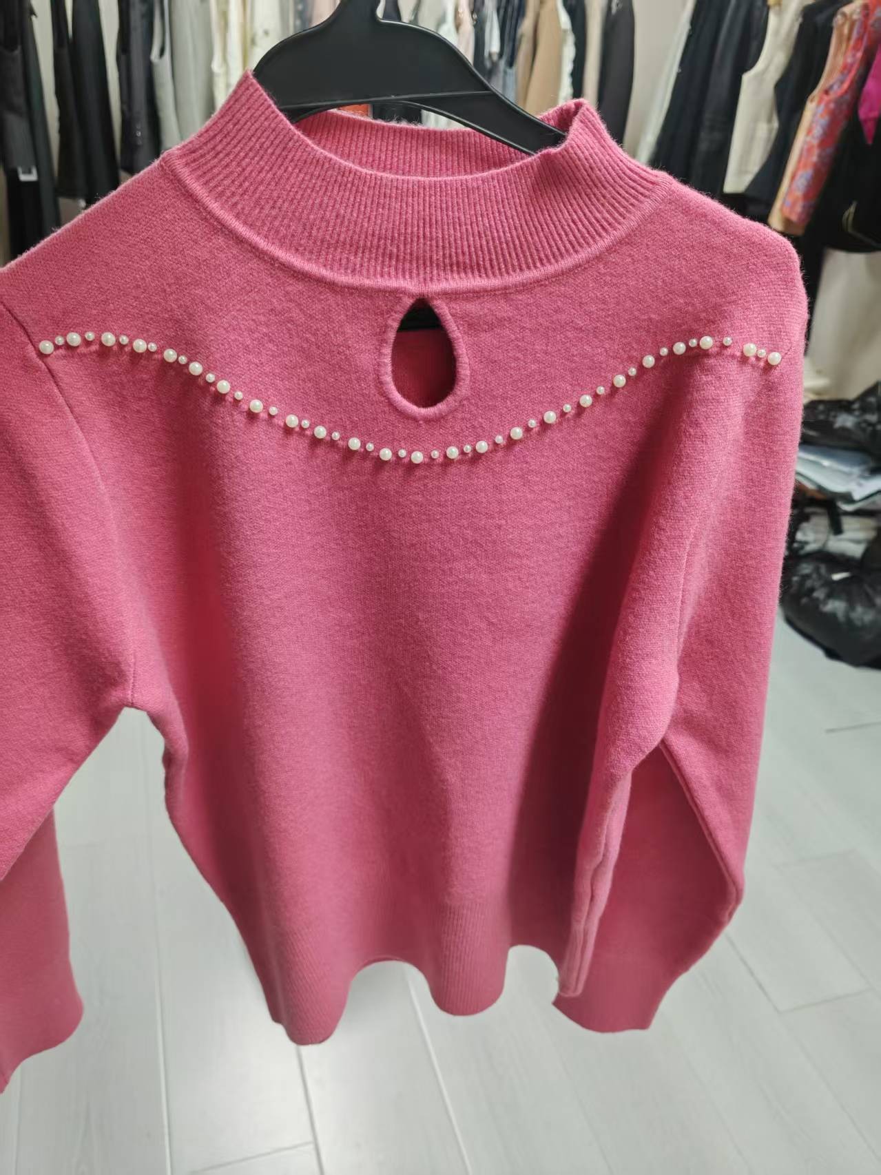 【A静静专属】修身型厚款女针织毛针织衫半高领洋气秋冬百搭