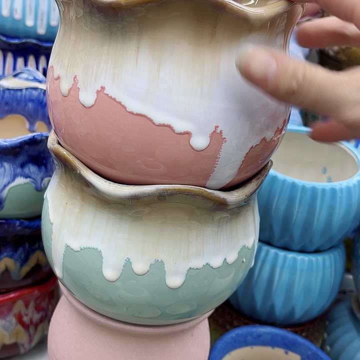 多肉绿植陶瓷花盆