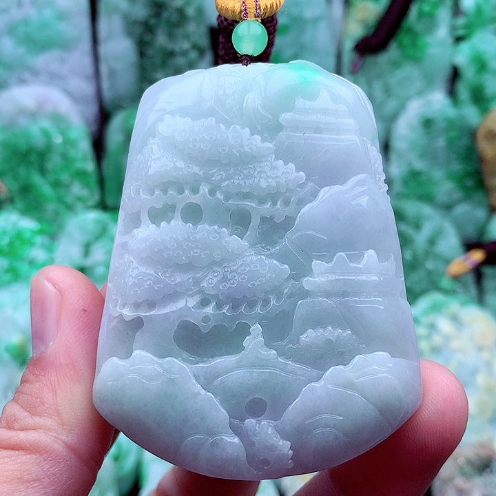 翡翠吊坠(不含链)未镶嵌