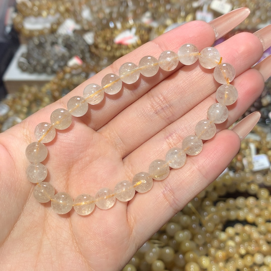 水晶手链未镶嵌手链