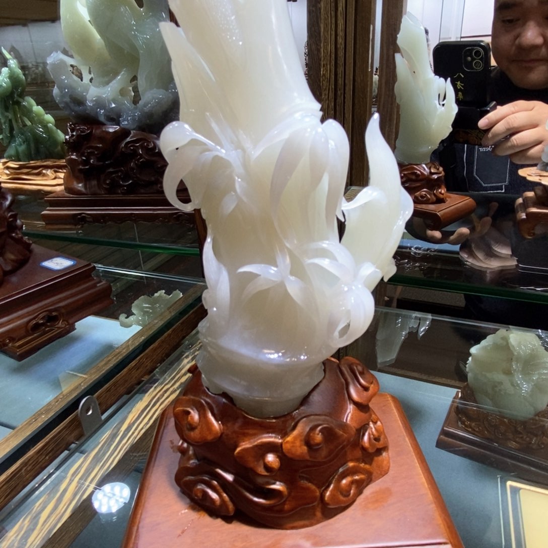 和田玉挂件未镶嵌平**真