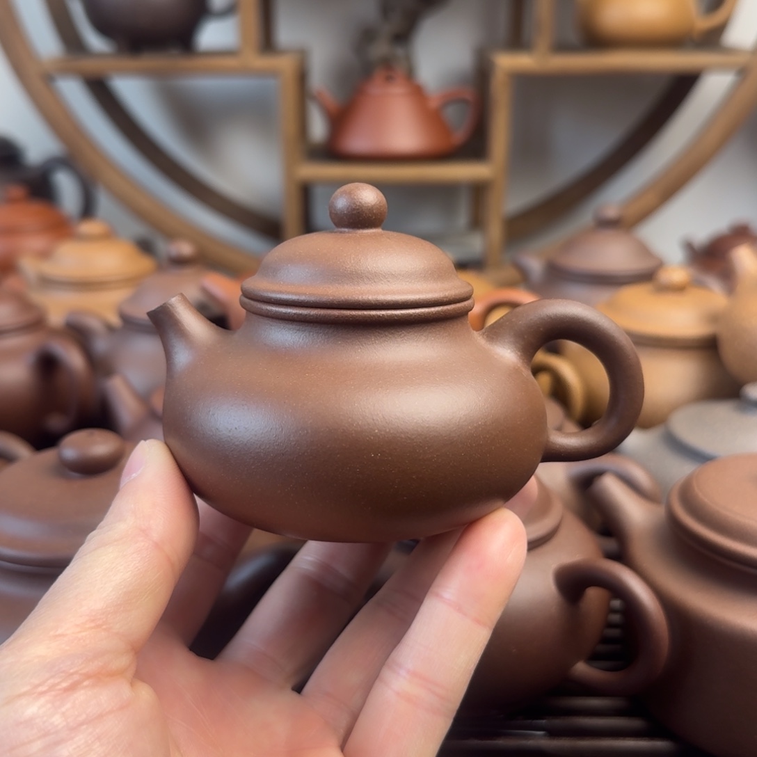 茶壶紫砂容天150cc台西嫩底槽清