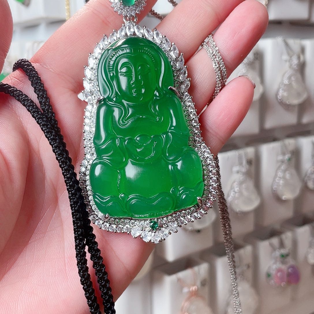 玛瑙/玉髓吊坠(赠链)未镶嵌