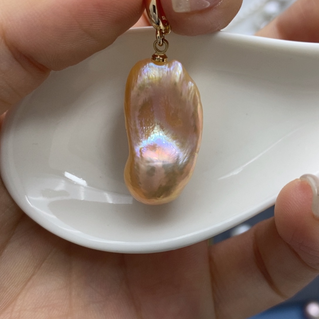 银S925镶嵌淡水珍珠其它