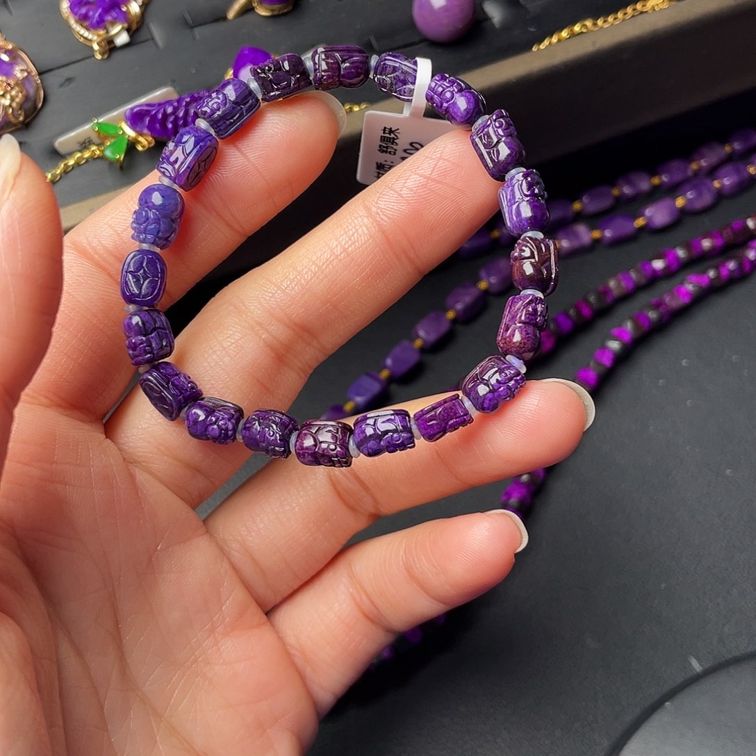 苏纪石（舒俱来）未镶嵌手链