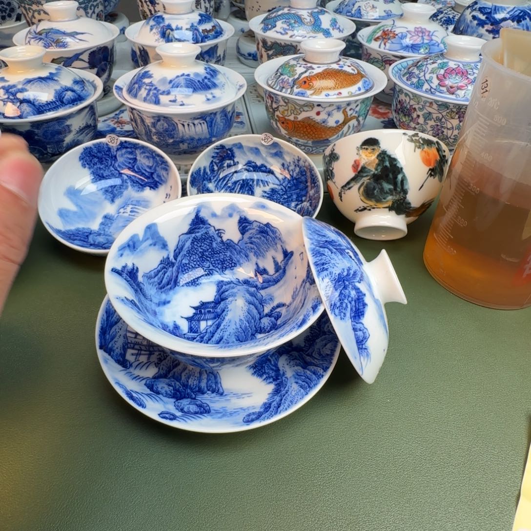 陶纯手工纯手绘茶具392