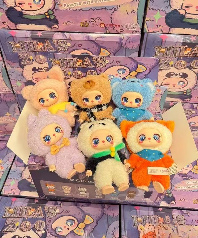 （萌萌拆盒）莉拉z00盲盒系列