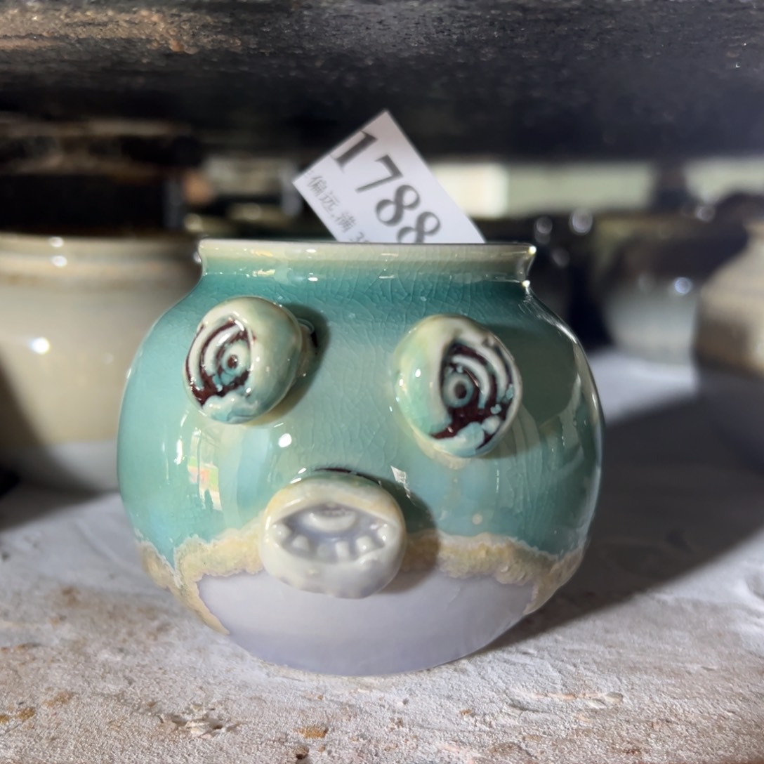 红陶景德镇手工花盆