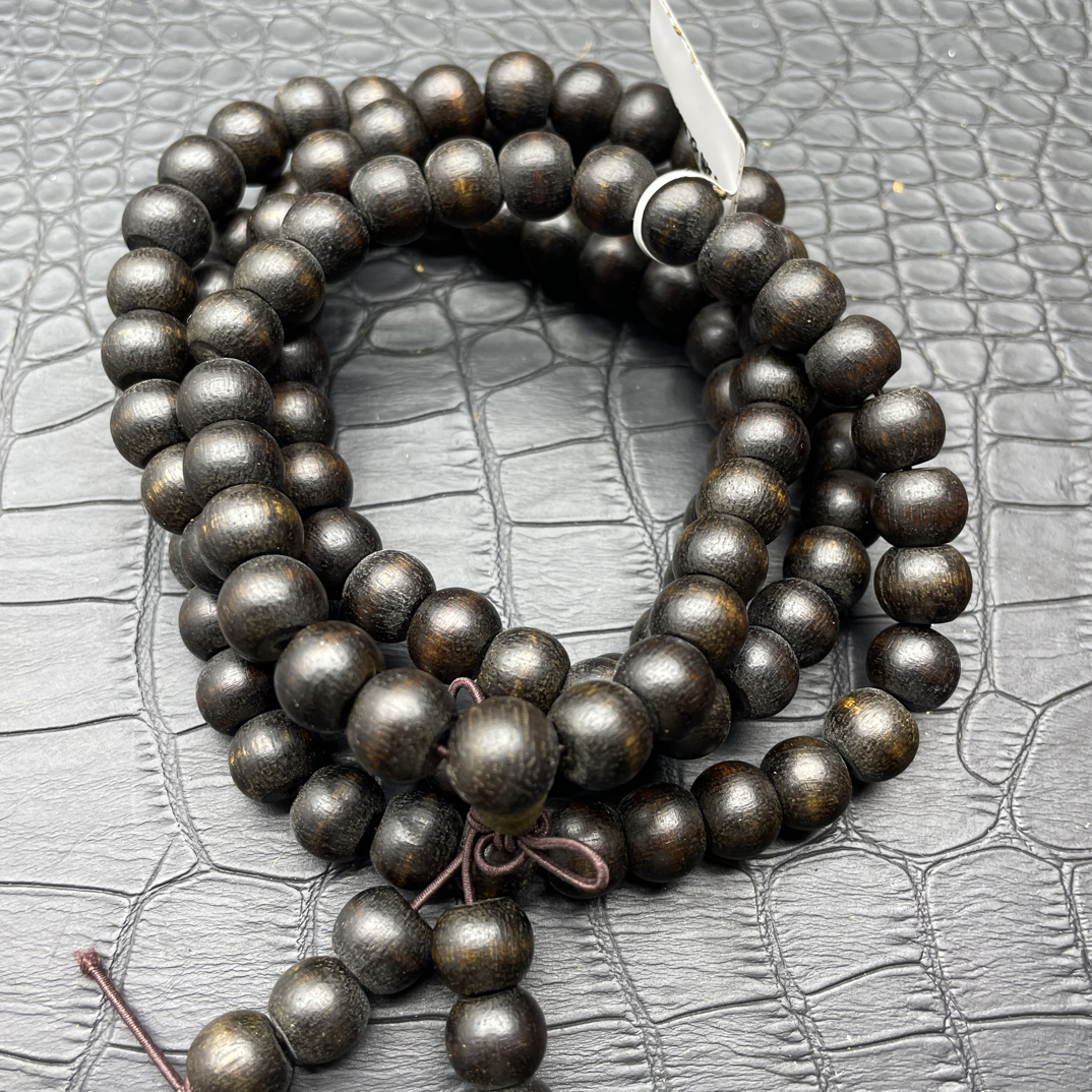 沉香木串299号阿鹏文玩手串10mm