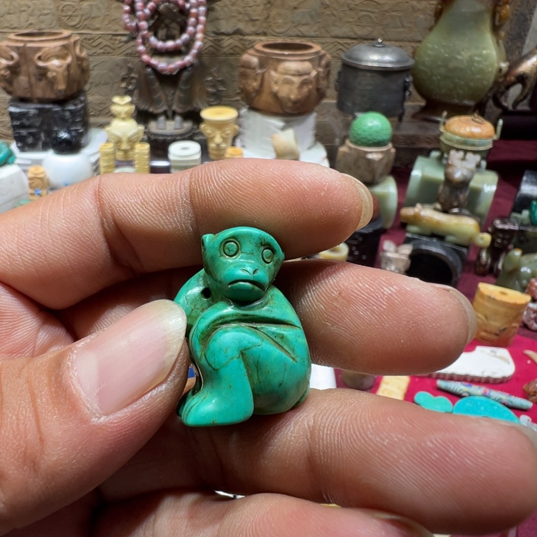 青***瓷和田玉（糖玉）未镶嵌挂件不喜欢我也不会喜欢我了我