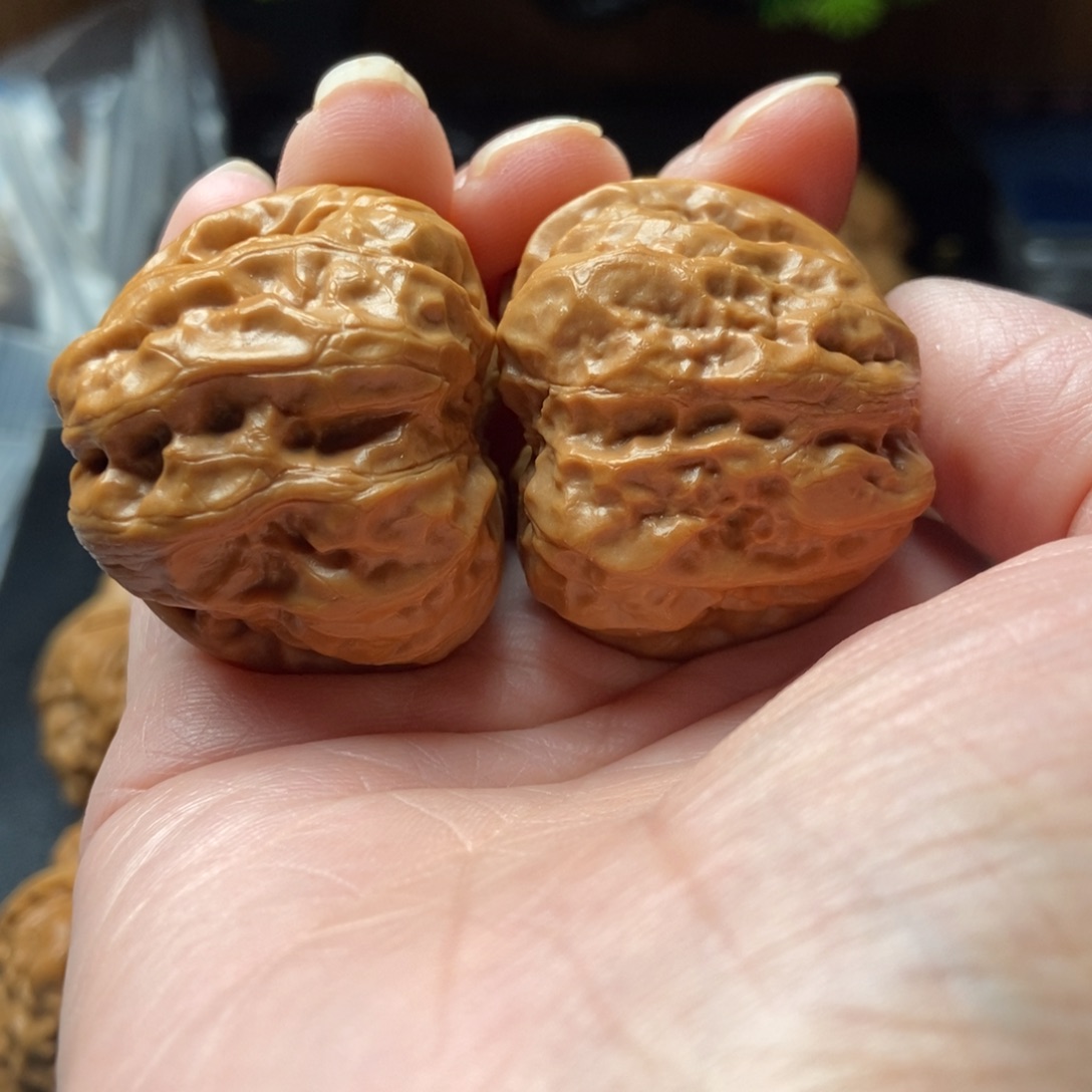 一***应把件文玩核桃蛤蟆头