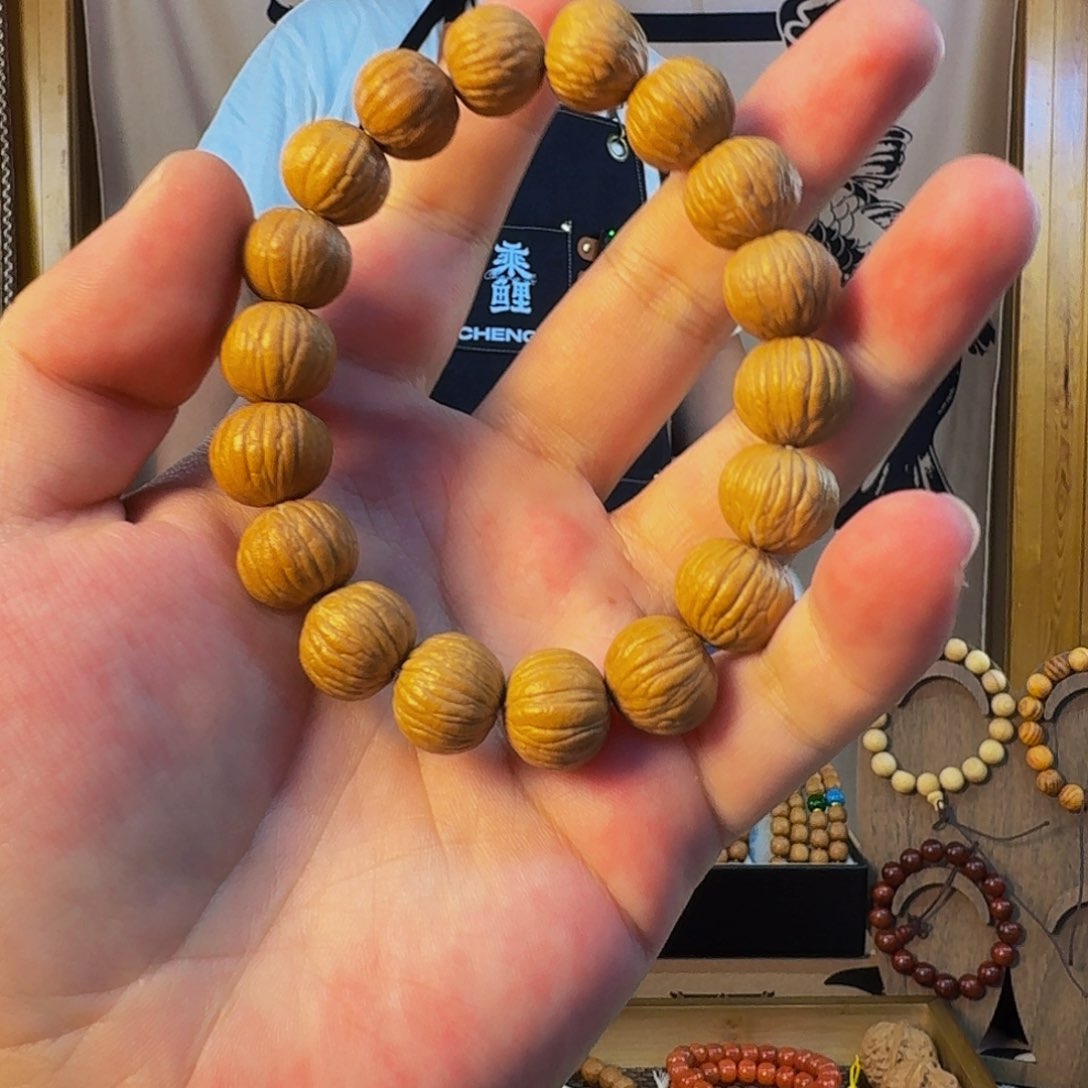 猴头核桃手串南瓜