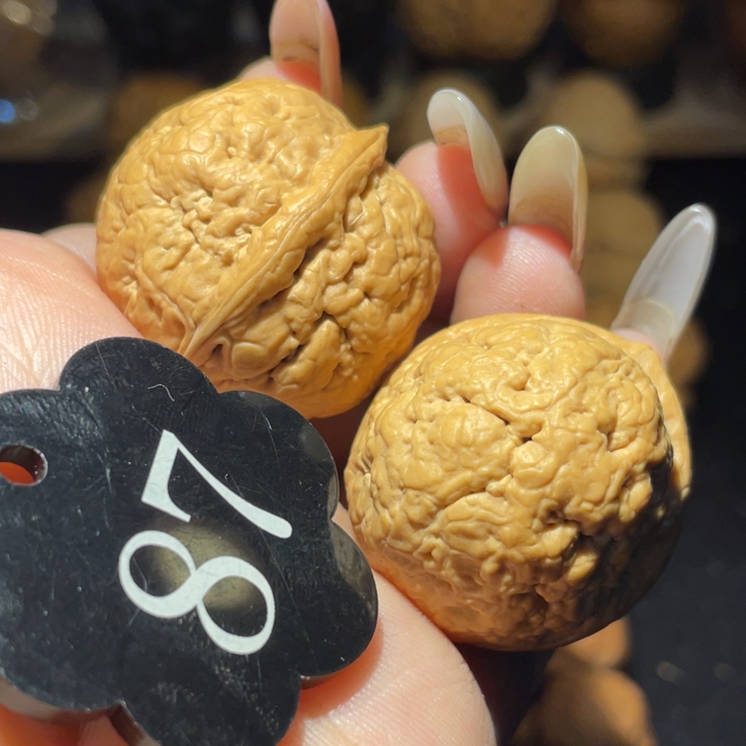 脑纹32尺寸核桃。 
