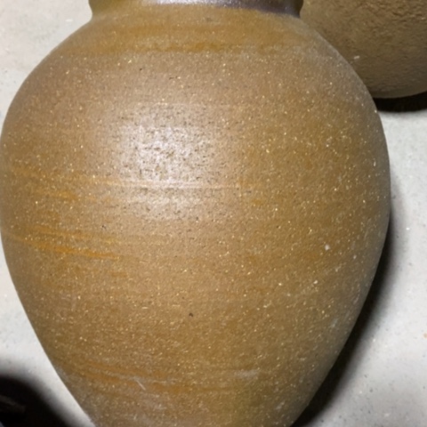 【闪购商品】紫砂花盆高30口13瑕疵无孔