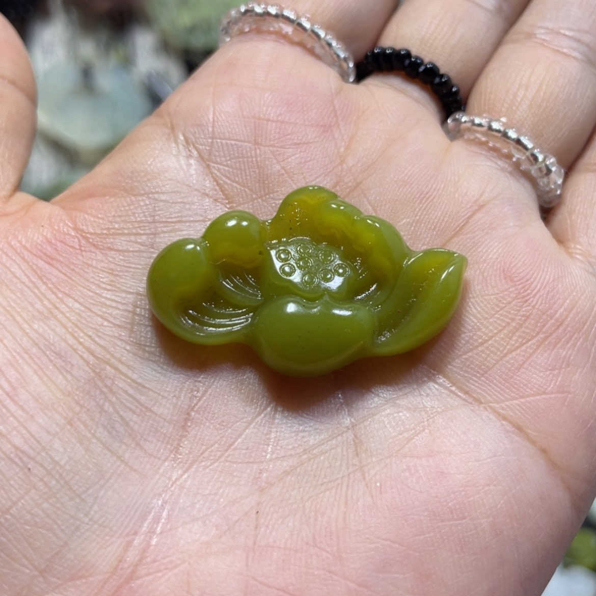 【闪购商品】岫玉颈饰未镶嵌71吊坠