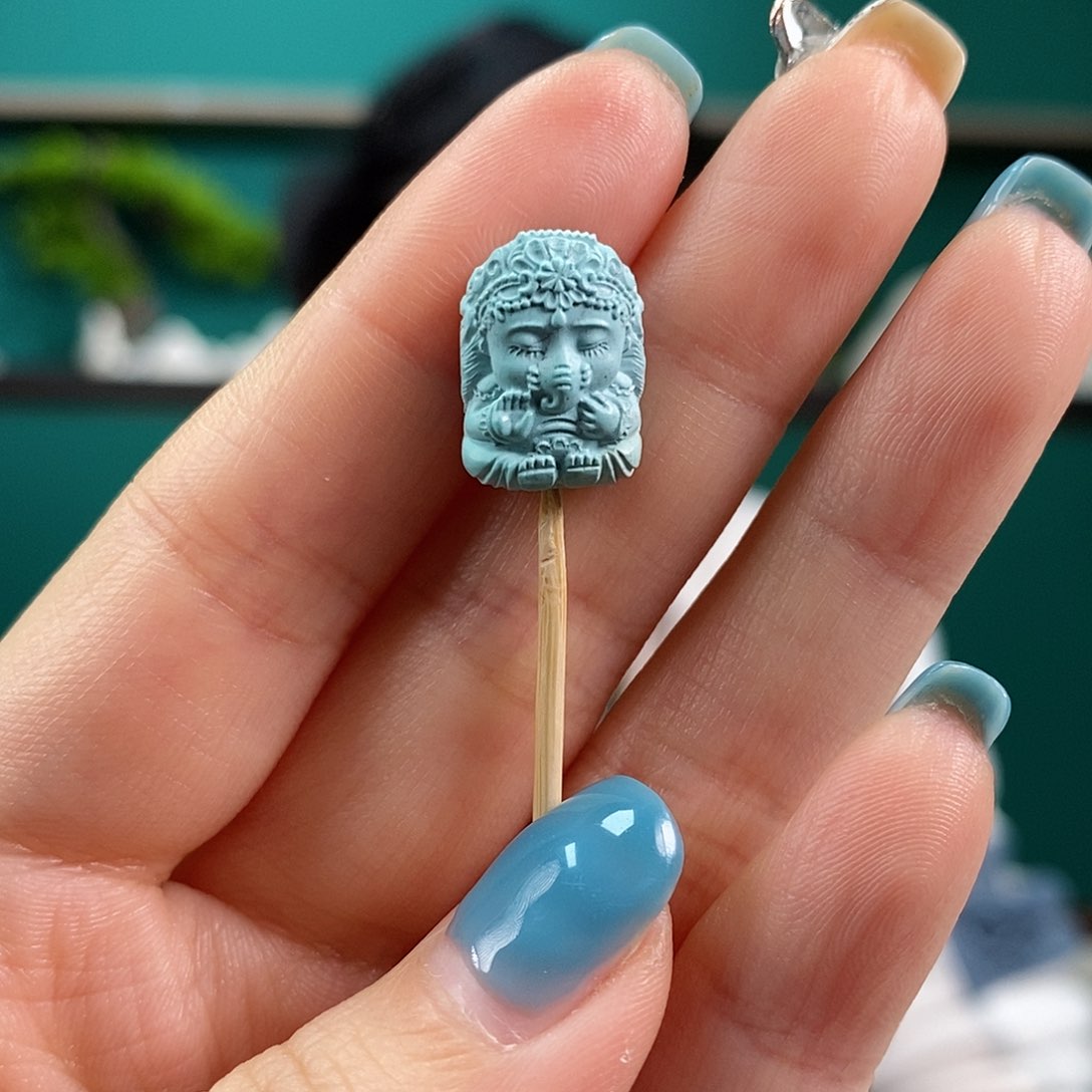 绿松石珠宝奇石未镶嵌