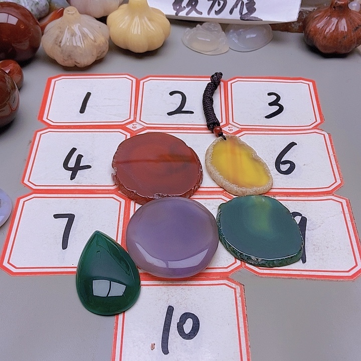 【闪购商品】未镶嵌玛瑙/玉髓珠宝半成品小*娇