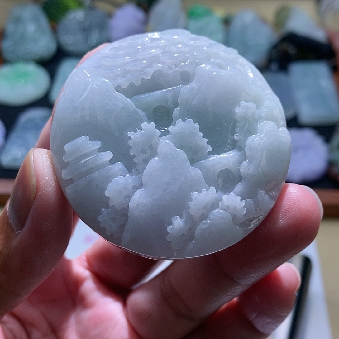 【闪购商品】翡翠颈饰未镶嵌1111111111111