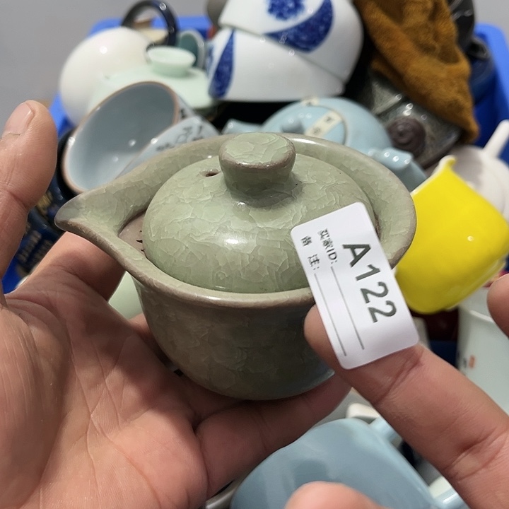 茶具默认微瑕瓷器、茶具、壶、摆件，介意勿拍 默认微瑕瓷器
