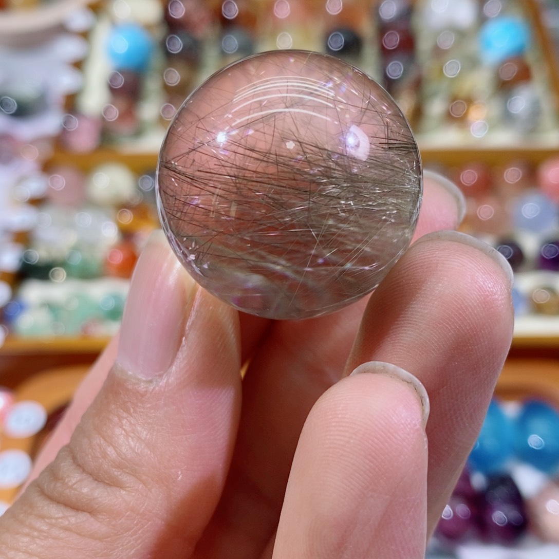 水晶单珠，未镶嵌