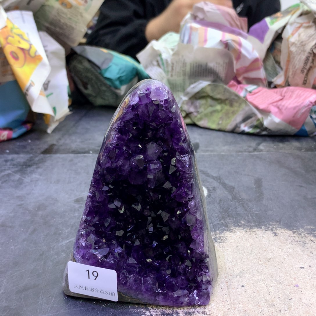 摆件未镶嵌紫晶紫晶19