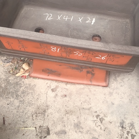 紫砂花盆手工制作