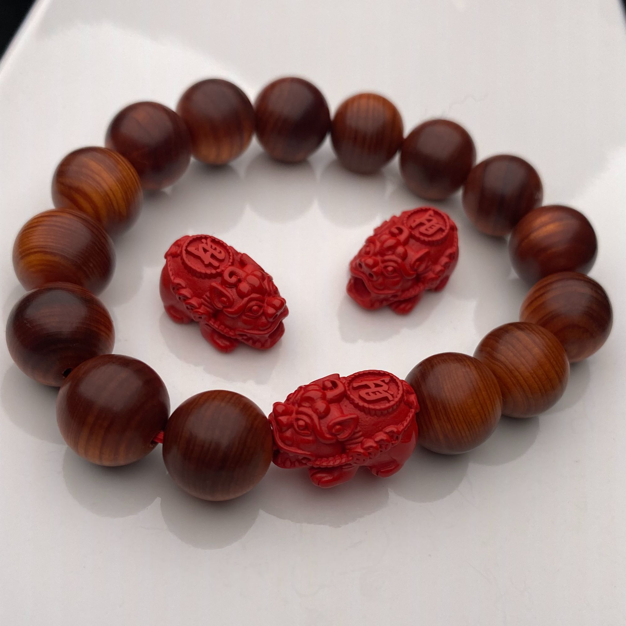 崖柏手串diy款式 10/12mm