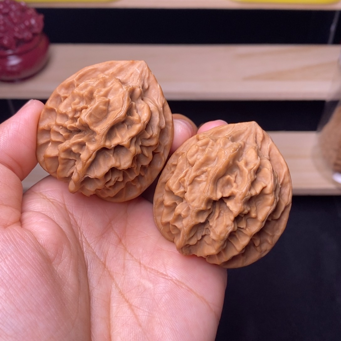 文玩核桃把件43帝王