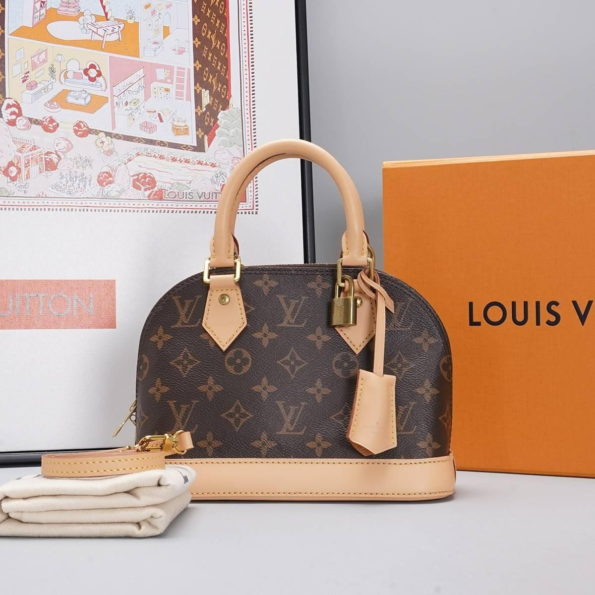 95新 LouisVuitton/路易威登 【诗诗】almabb包/BG22006635