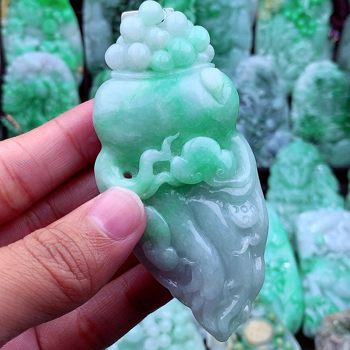 翡翠吊坠(不含链)未镶嵌爱*