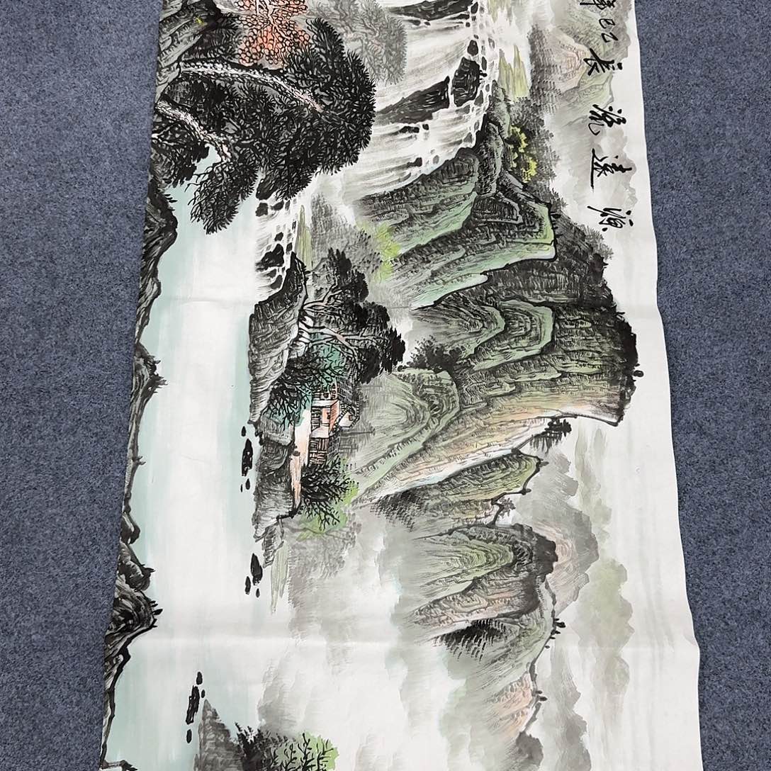 国画国画作品宣纸纯手绘