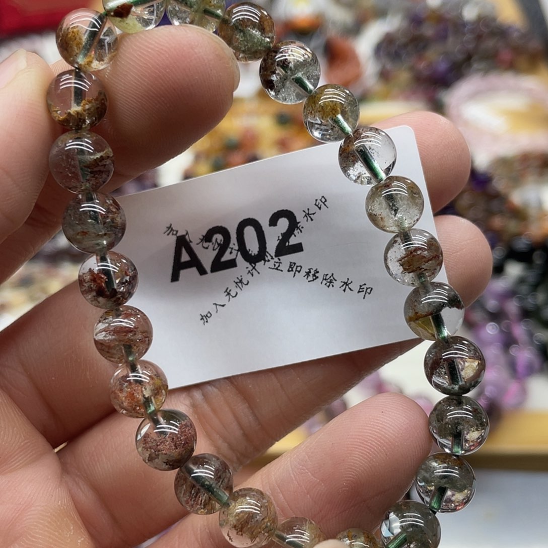 水晶未镶嵌手串天然