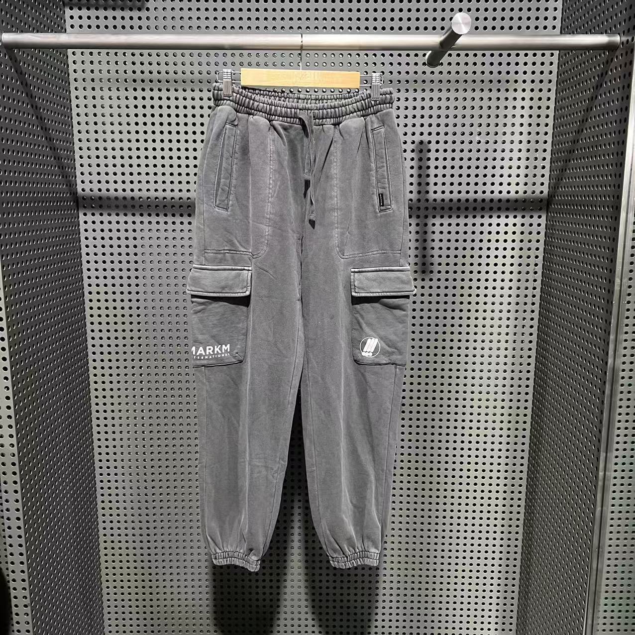 MM 韩系秋季男款工装风大口袋束脚休闲裤 MEFBA46640 46640