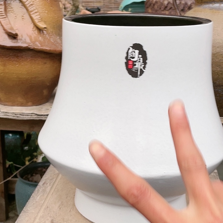 紫砂花盆瑕疵20.27花盆