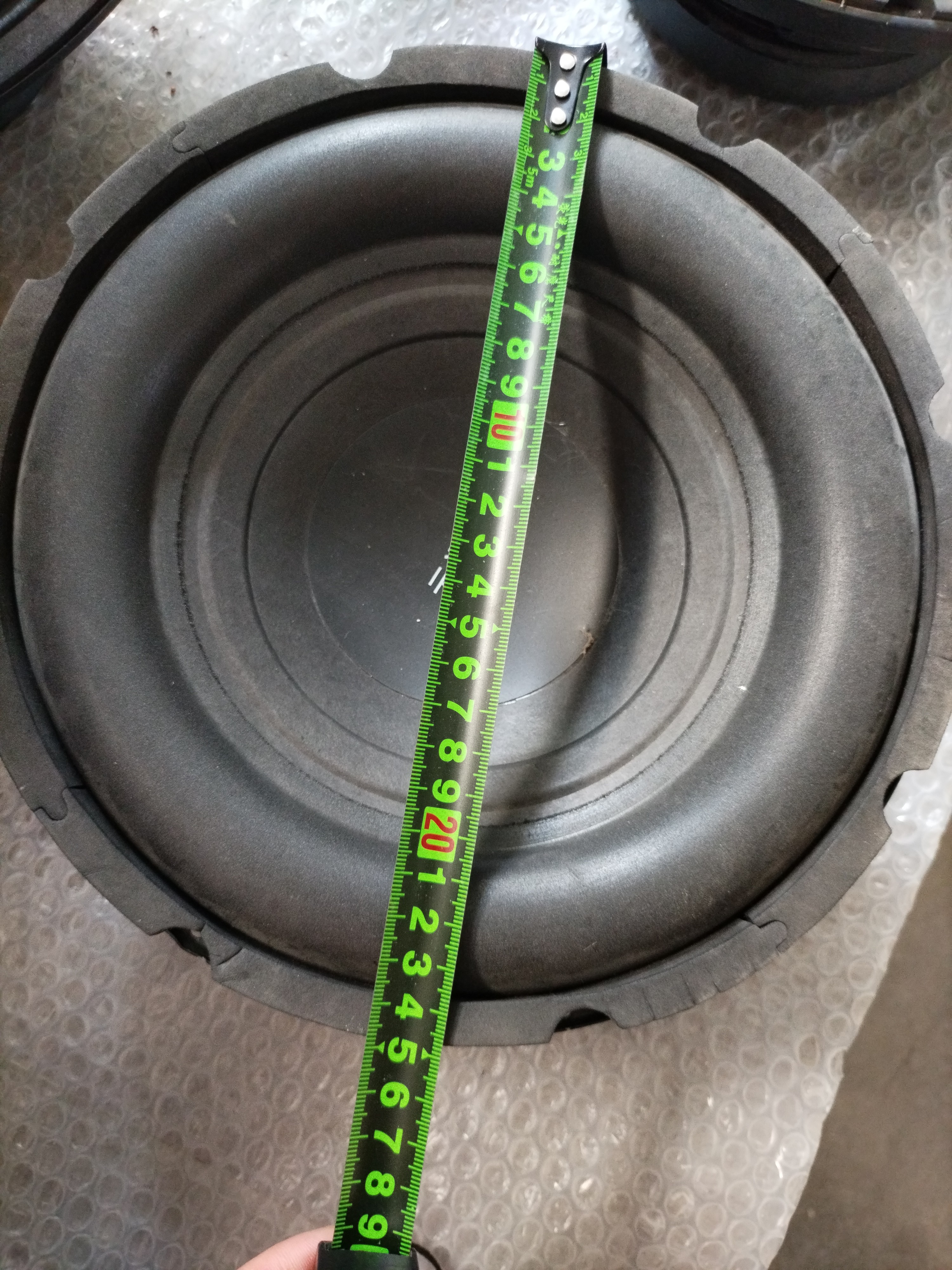 准新品  10寸黑色低音炮喇叭100磁，100~120W的功率包邮一个的价格