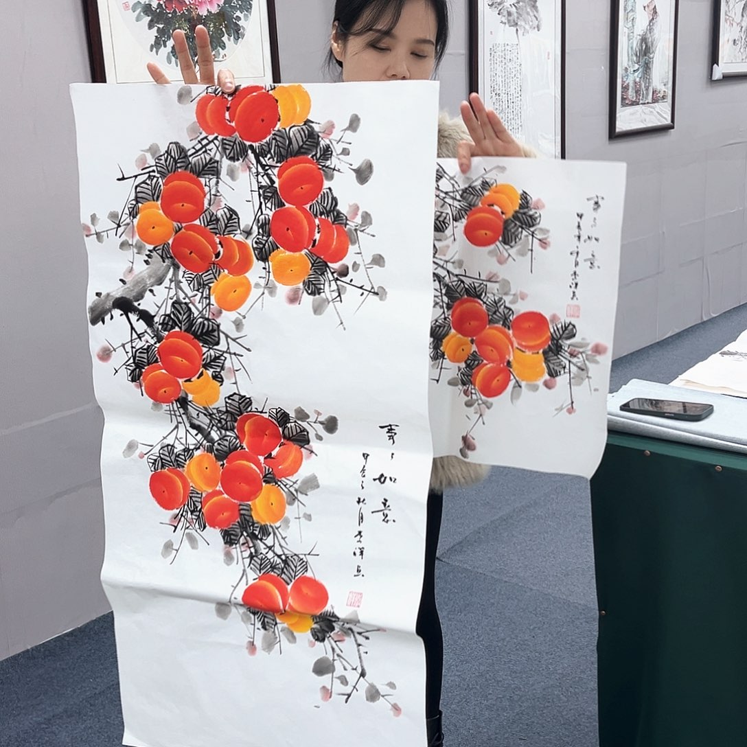 国画宣纸国画纯手绘作品