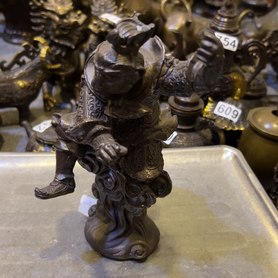 黄铜摆件，文房摆件