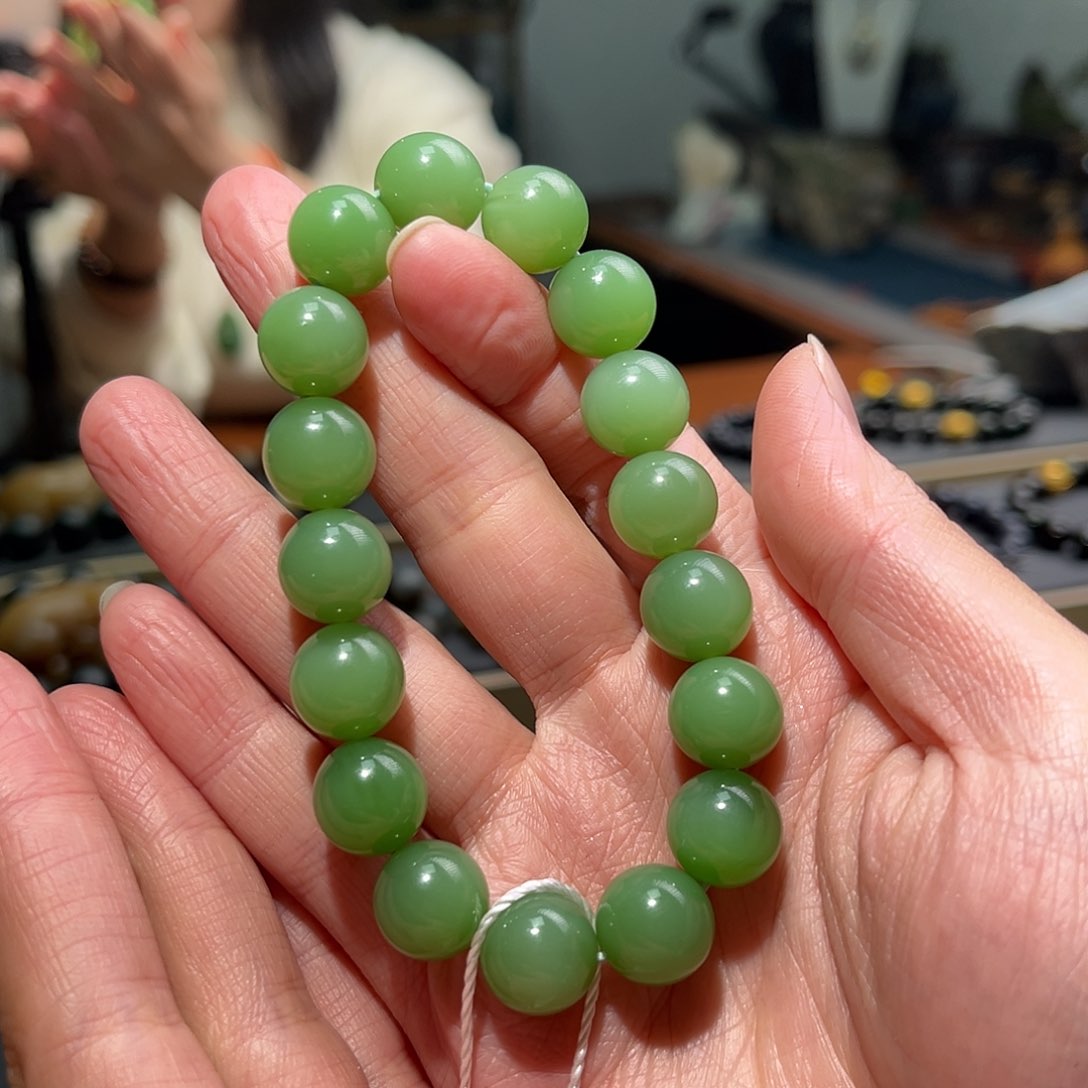 和田玉手链未镶嵌