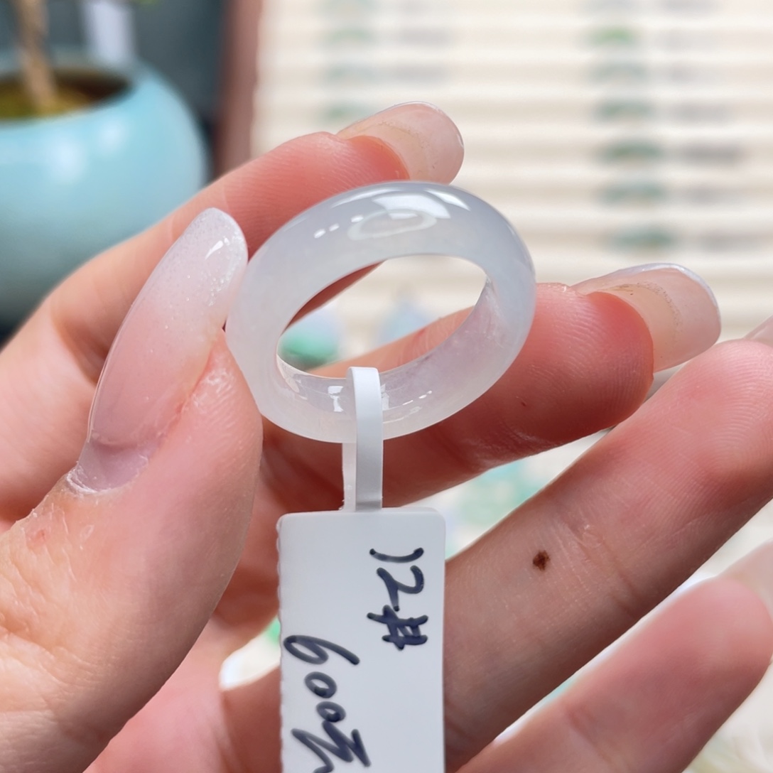 翡翠未镶嵌戒圈a26港圈12白月光与朱砂痣