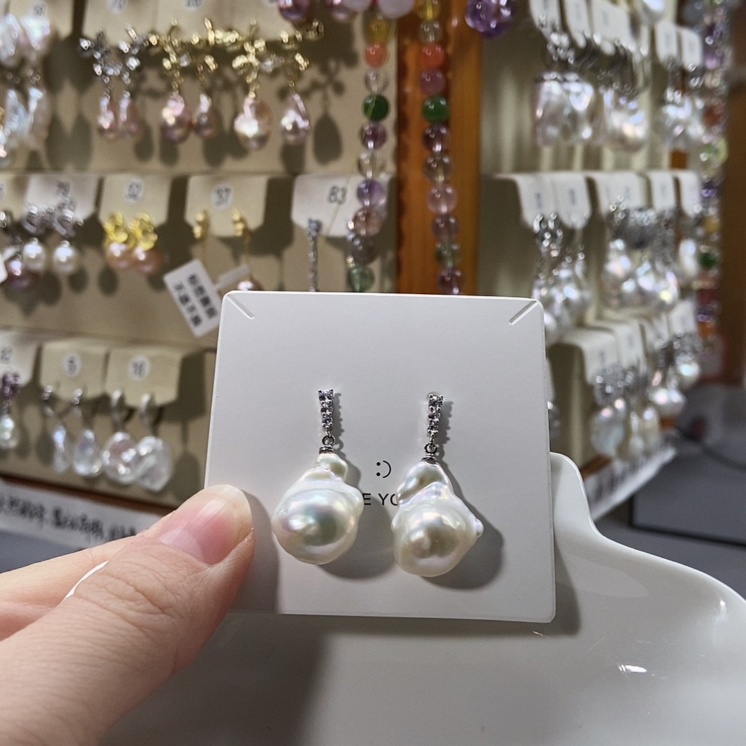 淡水珍珠颈饰合金特价耳饰4580